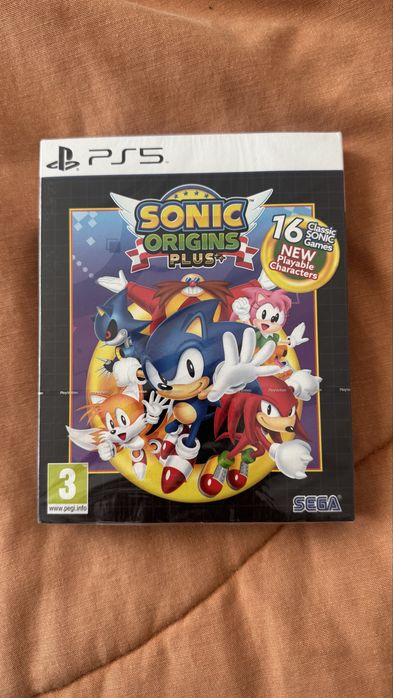 Sonic Origins Plus ps5 selado