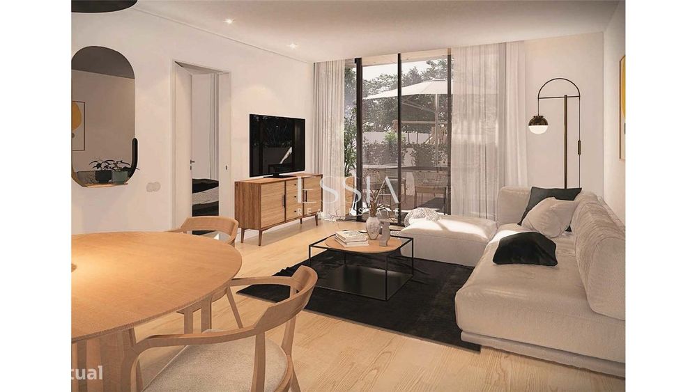 Apartamento T1 com Varanda em Miramar — Arcozelo, Porto
