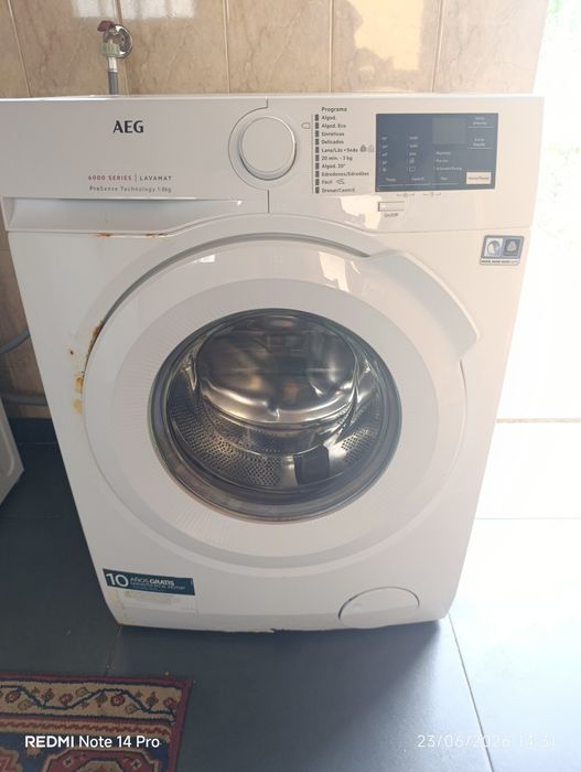 Máquina de lavar roupa somente para peças