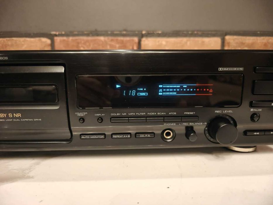 KENWOOD KX-7060S ! Rzadki magnetofon kasetowy ! Wysoki model