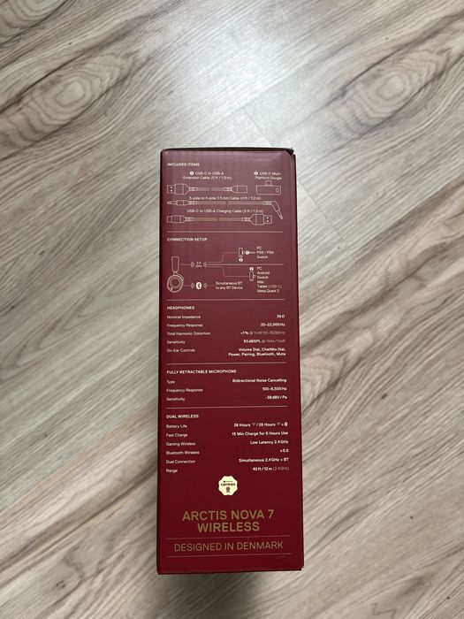 Słuchawki arctis 7 dragon edition