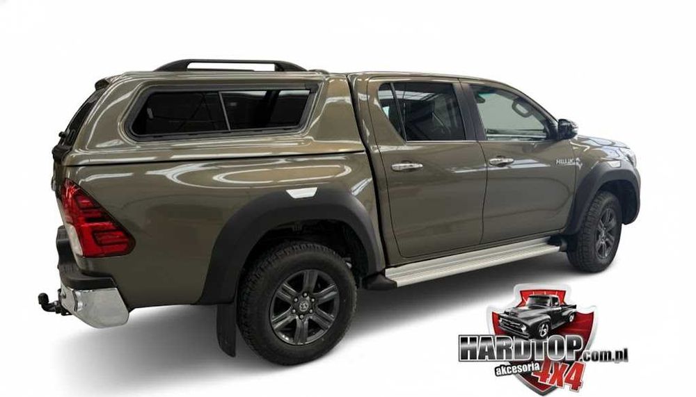 Zabudowa Paki PREMIUM HARDTOP (Szyby Przesuwne) TOYOTA HILUX 2015+ 4x4