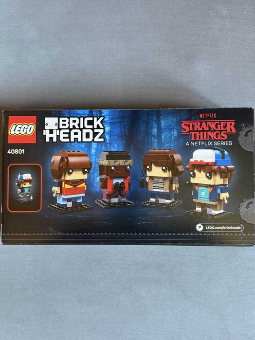 LEGO 40801 BrickHeadz - Figurki Dustina, Mike’a, Willa i Lucasa