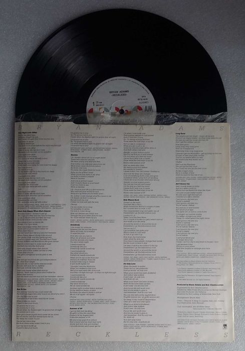 Bryan Adams - Reckless LP64585938200834121