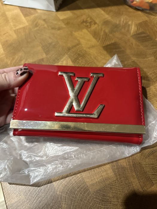 Czerwony porfel Louis Vuitton