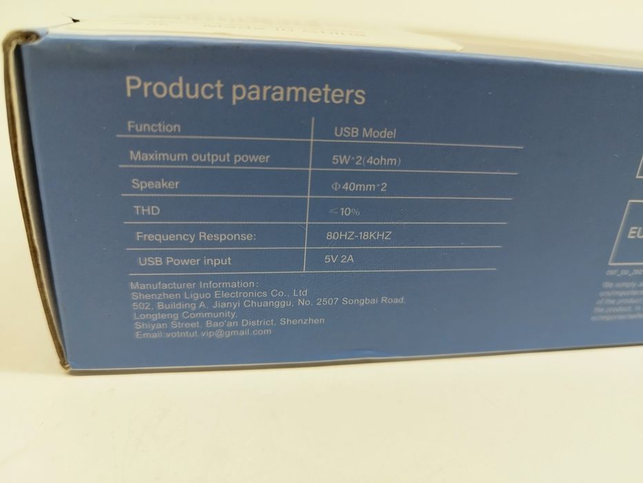 Głośnik komputerowy USB soundbar mini