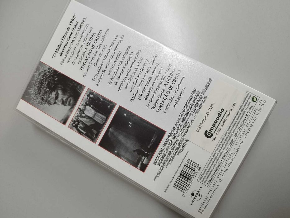 VHS " A Última Tentação de Cristo"
