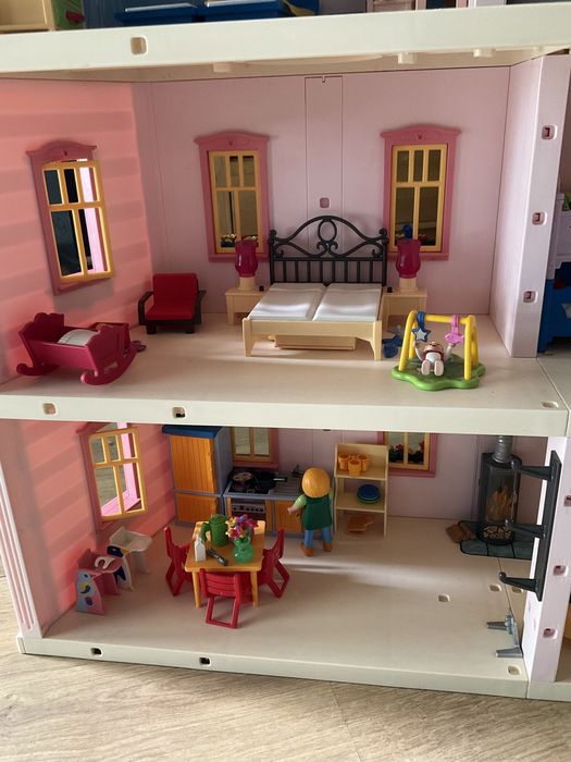 Playmobil duzy domek umeblowany