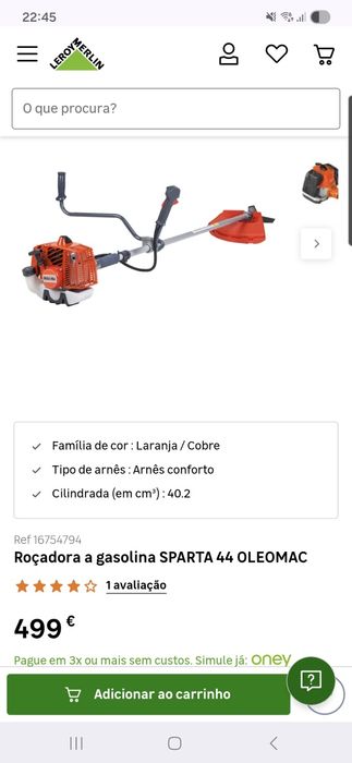 Moto Roçadora Stihl e Oleomac gasolina