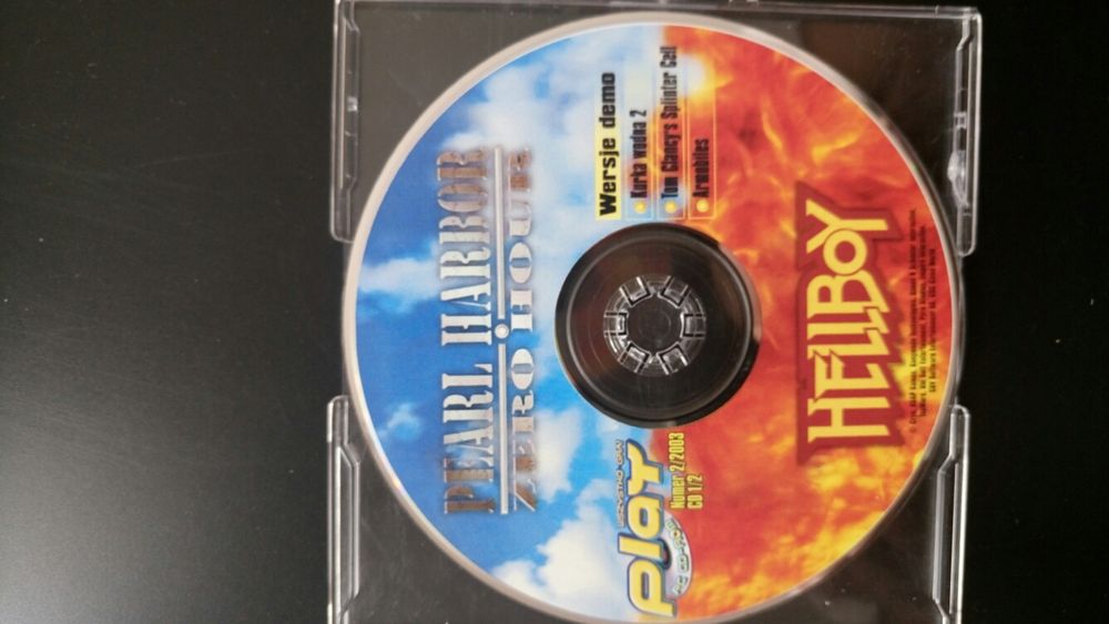 Pearl harbor zero hour & hellboy Gra komputerowa PC oryginał PL