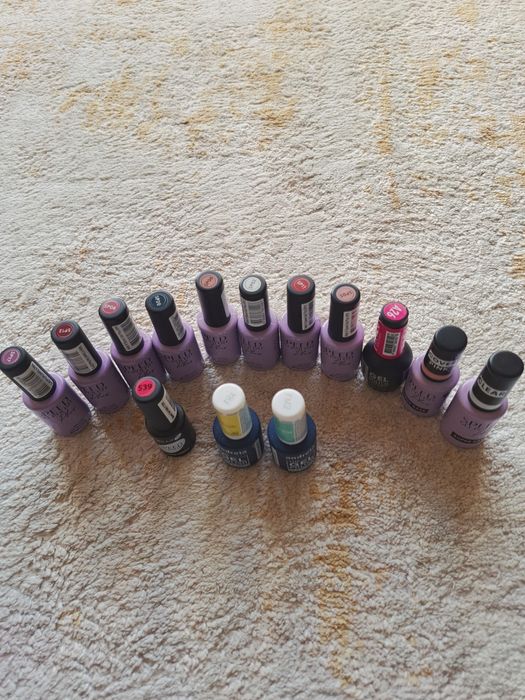 Conjunto 12 verniz gel + 2 bases