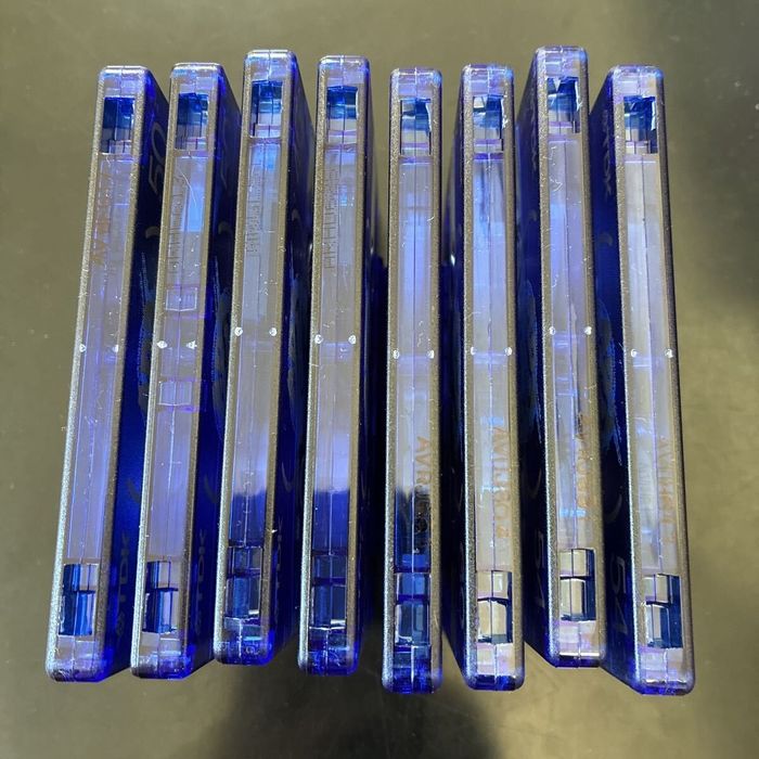 8 аудіо касет,TDK AD2 46хвилин ІІ типу,однім лотом