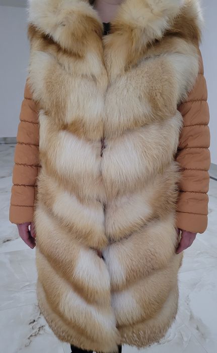 Шуба з лисиці 2 в 1.