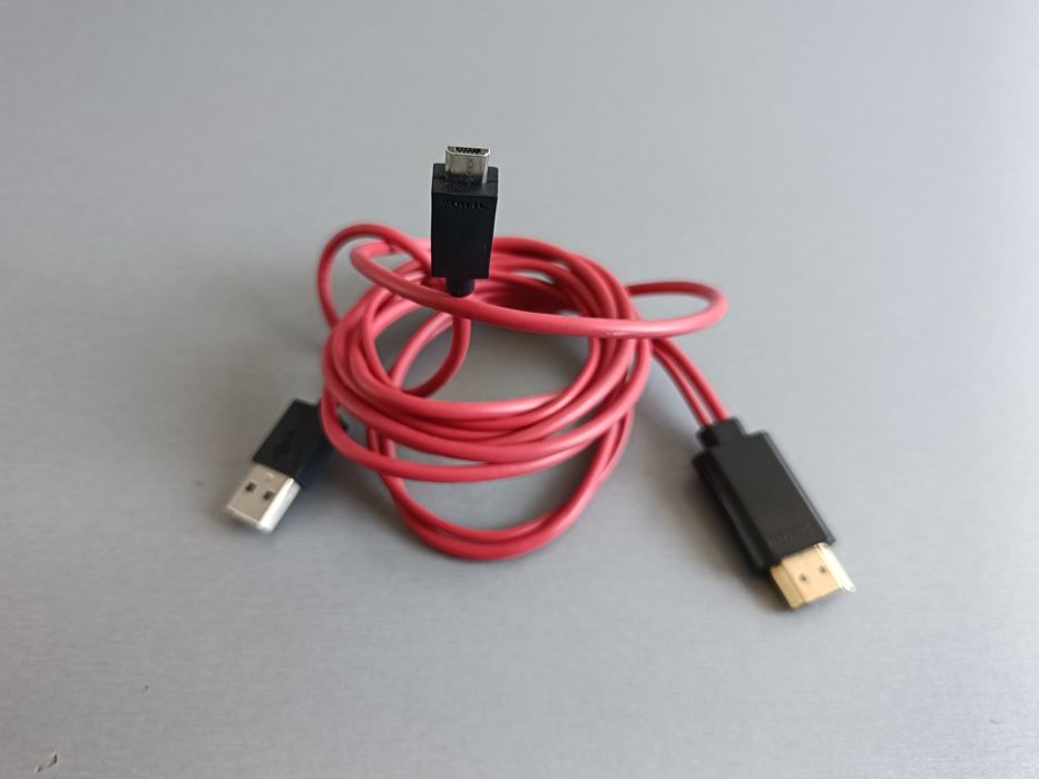 Kabel MHL - HDMI - USB - Micro usb