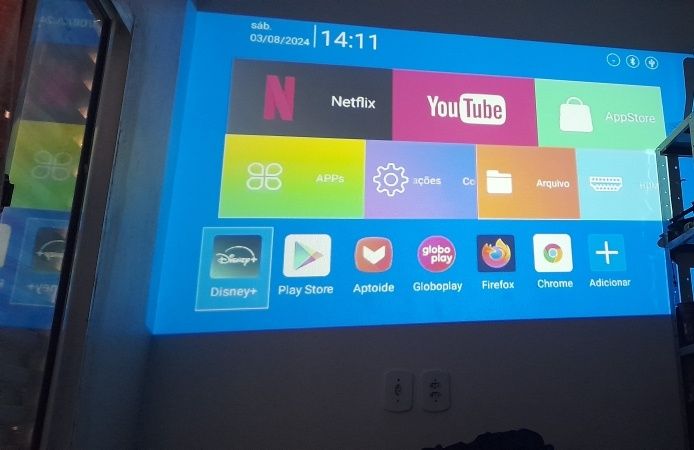 Projector magcubic novo projetor portátil hy300