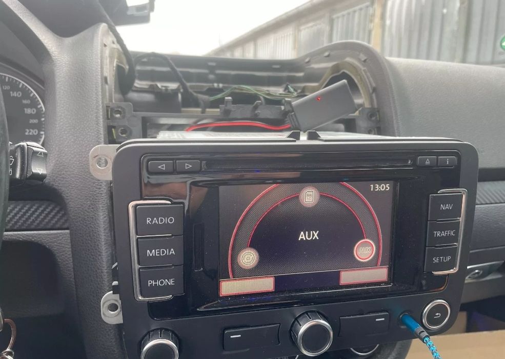 Блютуз 5.0 для VW Audi Skoda Passat Golf Jetta Oktavia Fabia RCD RNS