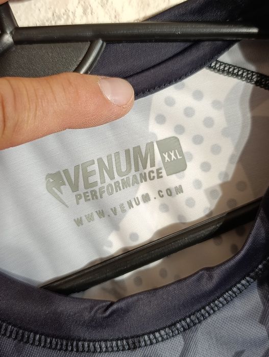 Nowa męska koszulka sportowa Venum Rashguard Tecmo roz.XXL