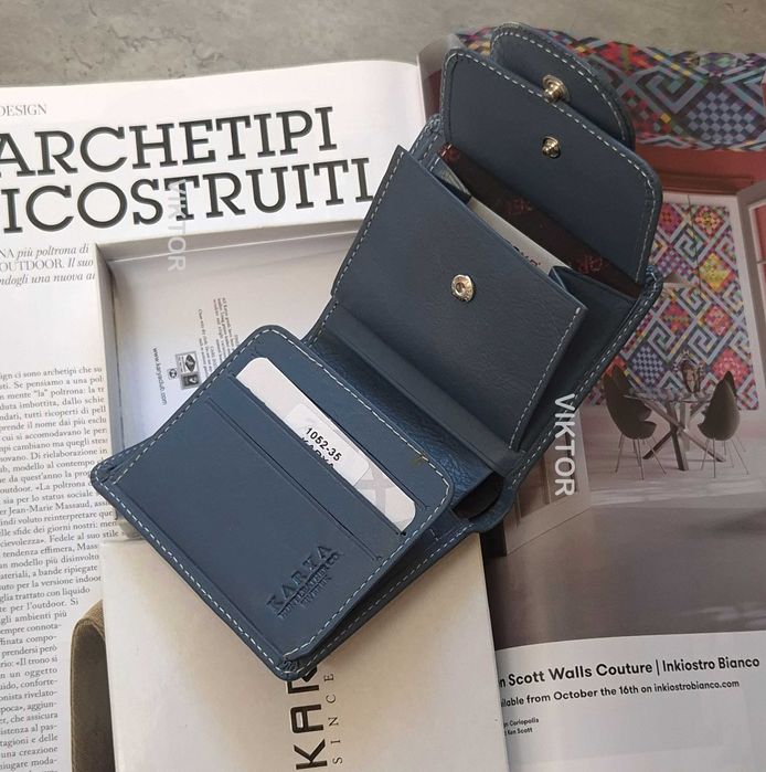 Кожаный женский кошелек KARYA 1052. Турция. Шкіряний гаманець