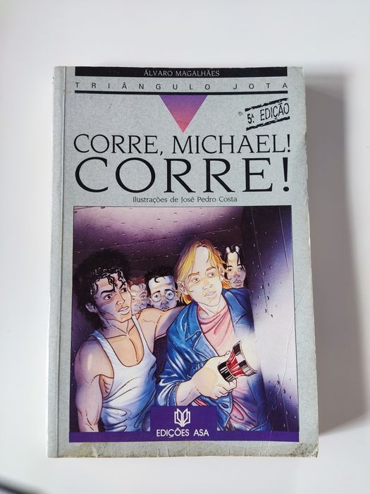 Livro Corre Michael Corre! Do triângulo jota