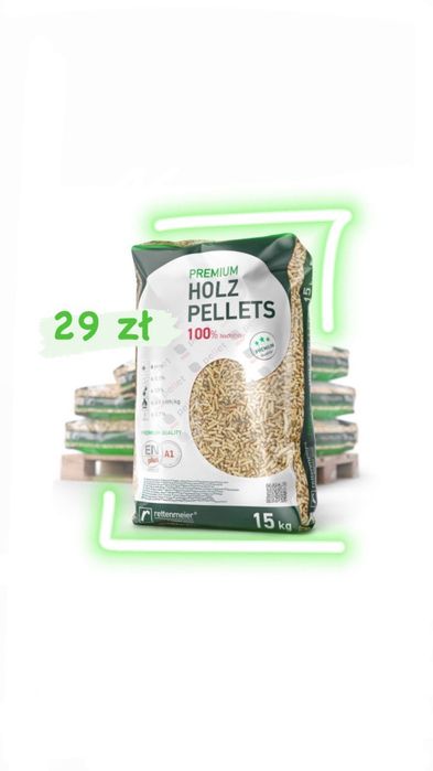 Pellet RETTENMEIER EnPlus A1 Pelet  Drzewny Premium HD+ 6mm