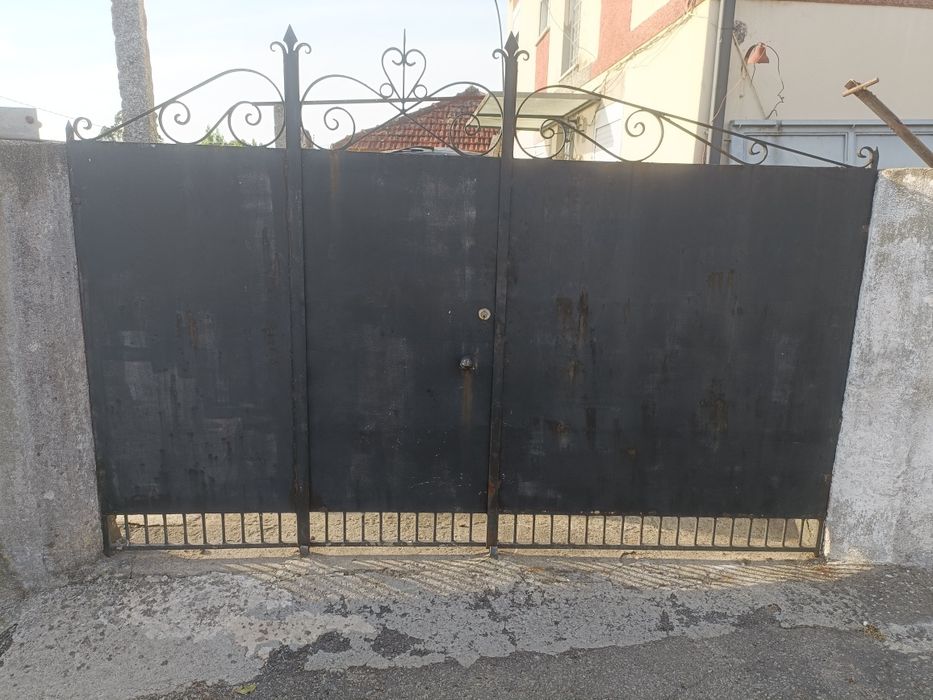 Portão usado ...