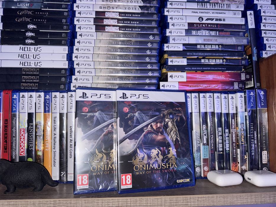 Офіційні диски з грою Onimusha: Way of the Sword (PS5) (рос дубляж)