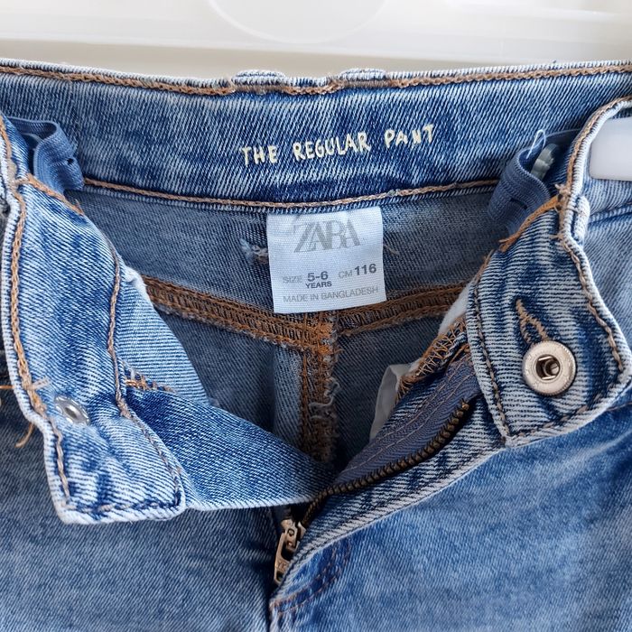 Spodnie jeans ZARA 116 cm