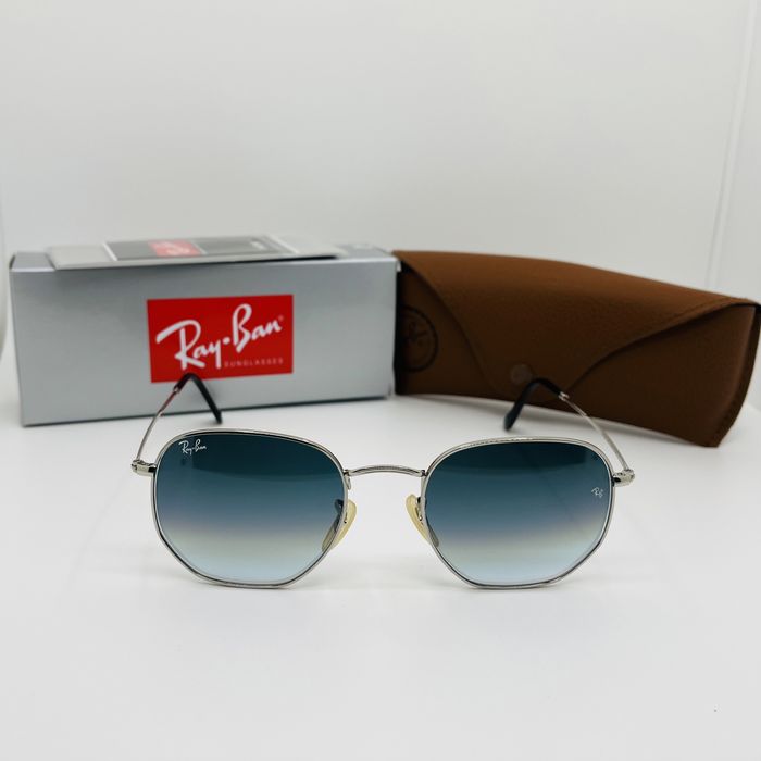 Солнцезащитные очки Ray Ban Hexagonal 3548 56мм стекло (mix)