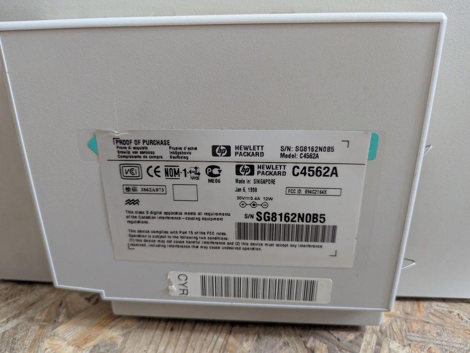 Принтер цветной струйный HP deckjet 690C