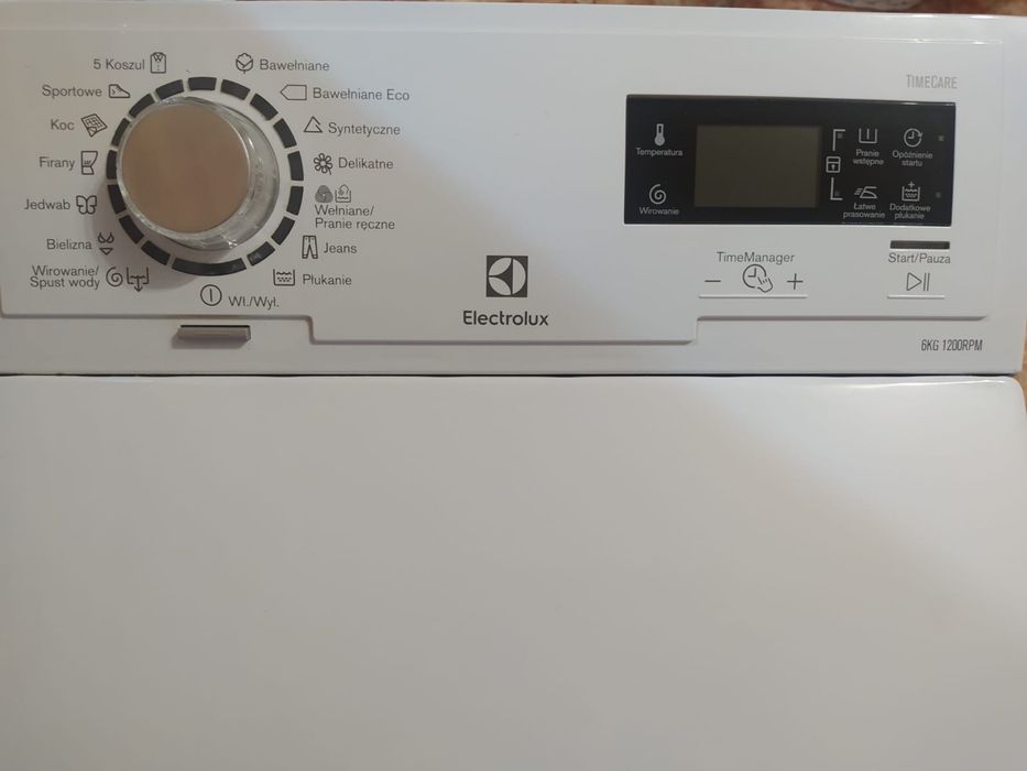 Pralka Electrolux ładowana od góry