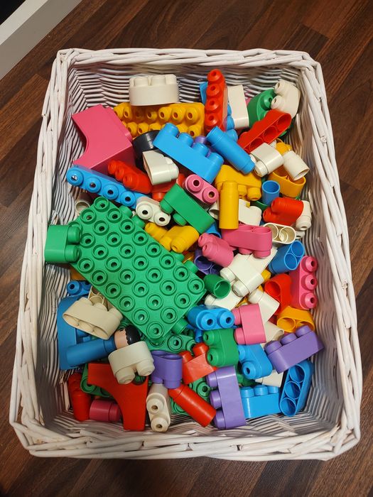 Klocki konstrukcyjne Poły M GIGA ZESTAW ok 400 szt.