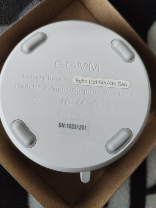 База батареї GGMM D5 для Echo Dot 4th/5th.