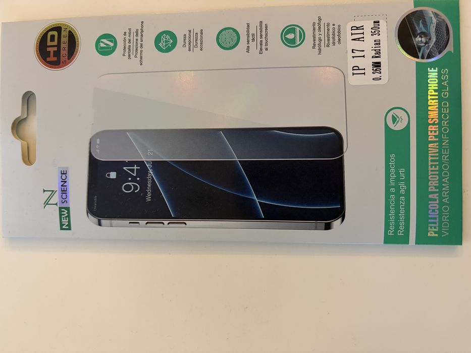 Etui iphone 17 air + szy