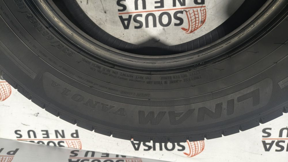 2 pneus semi novos 235-65R16C Falken - Oferta dos portes