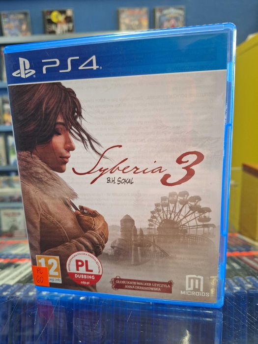 Syberia 3 PS4, BDB, Sklep Centrum Grania