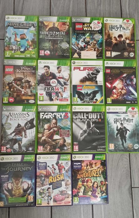 Zestaw gier xbox360