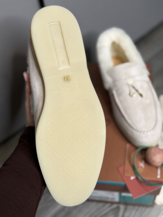 Лофери з хутром зимові лофери loro piana lp кеды с мехом ugg