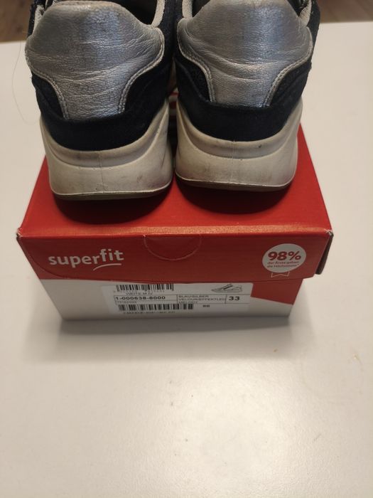 Obuwie sportowe superfit 33