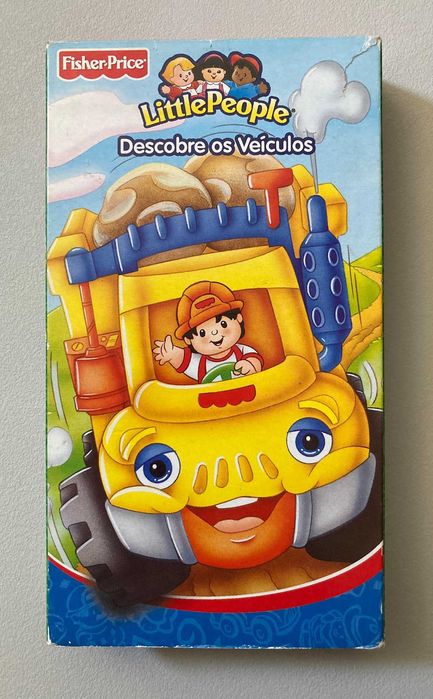 [VHS] Little People: Discover Vehicles (not tested)