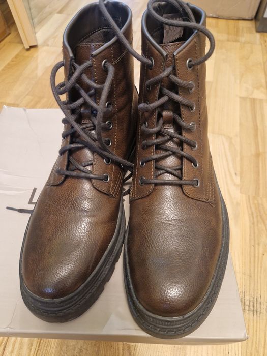 Trzewiki męskie skóra naturalna