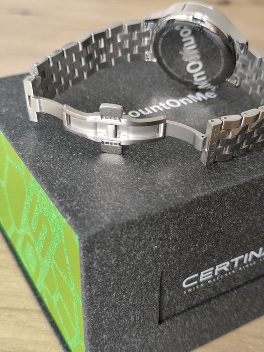 Zegarek Certina ds-8 chrono, gwarancja do marca 2028r