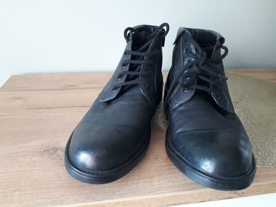 Męskie buty skórzane marki GEOX  Respira rozm 43.Stan jak nowe