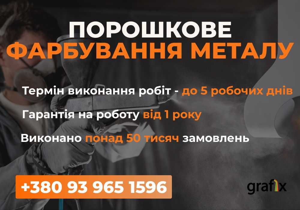 Промислове фарбування металу Порошкове фарбування Київ Пескоструй ...
