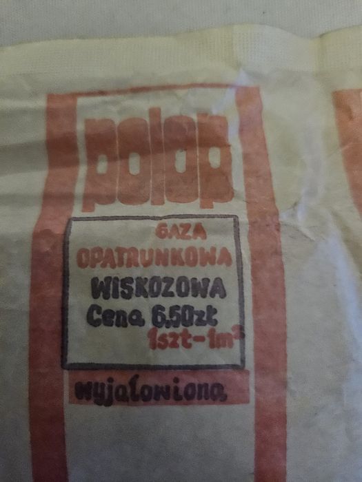 Gaza opatrunkowa  Polop PRL