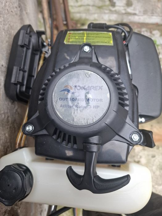 Silnik zaburtowy Tokarex 4 suw, 3 km