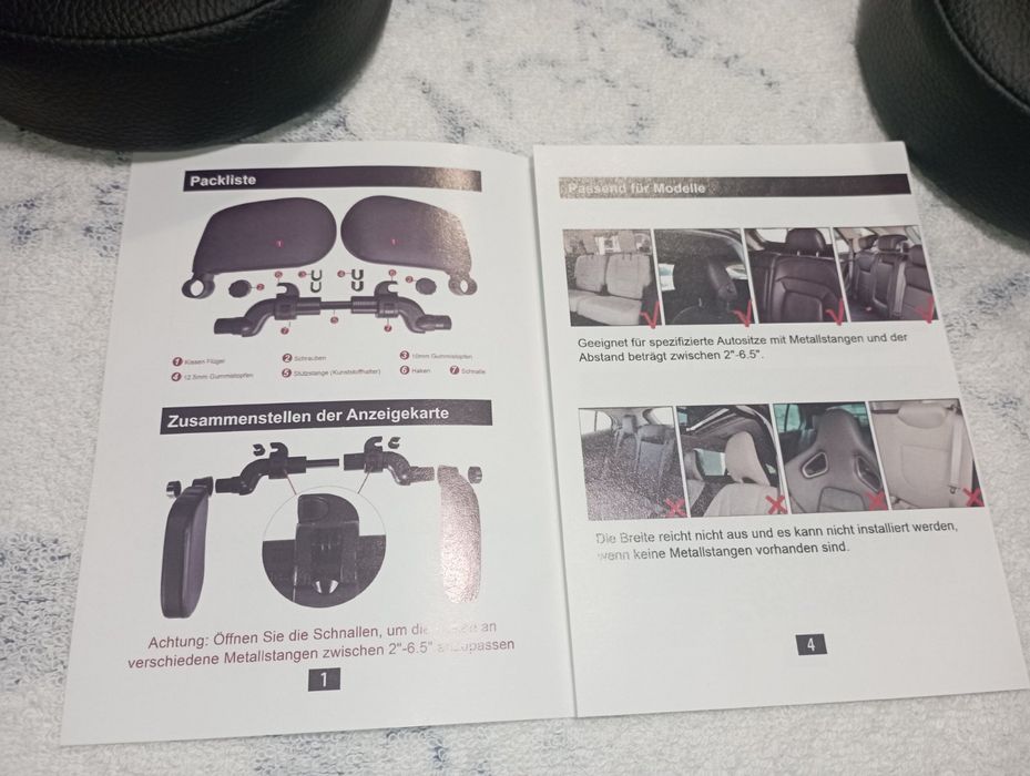 Підголовник бічний підтримка для голови на сидіння авто регульований