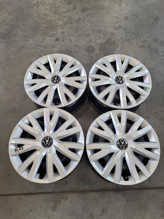 Felgi stalowe r 16 volkswagen plus kołpaki