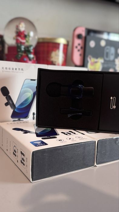 Mini microfone de alta qualidade para live