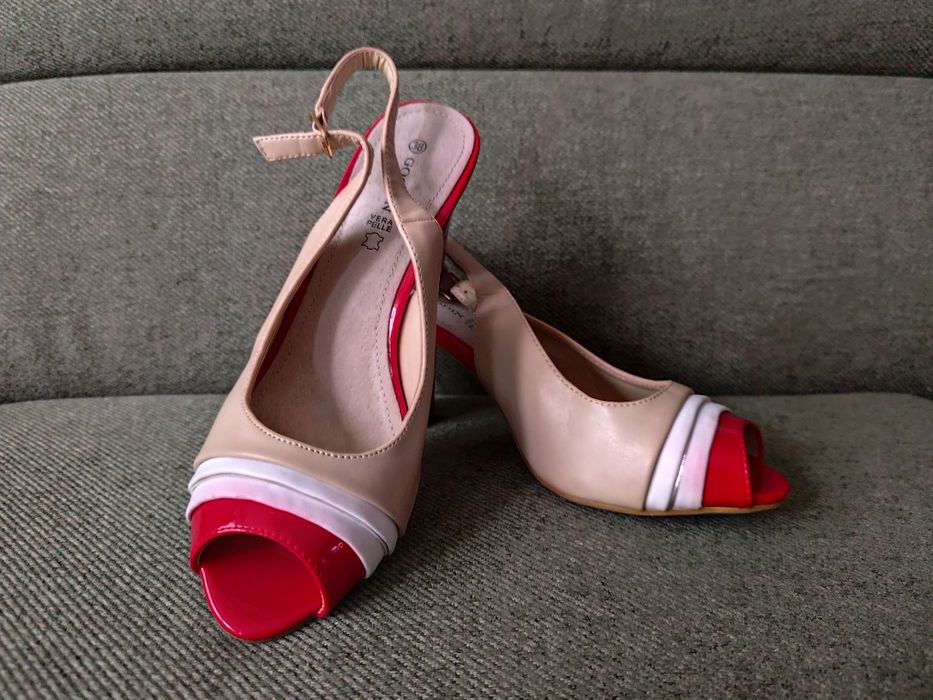 Goodin buty na obcasie 38 stan idealny