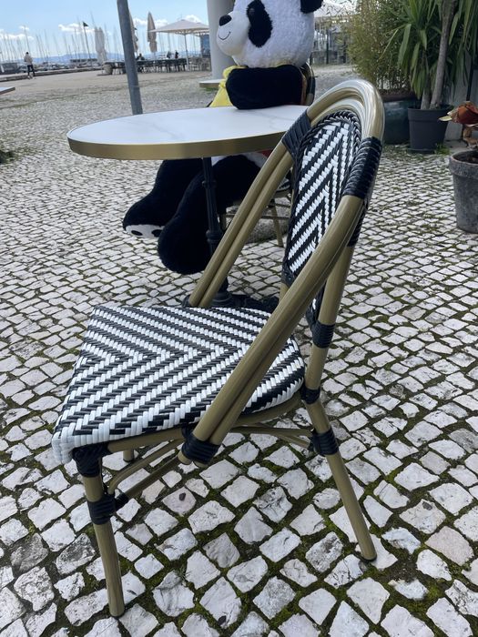 Cadeira de exterior como nova